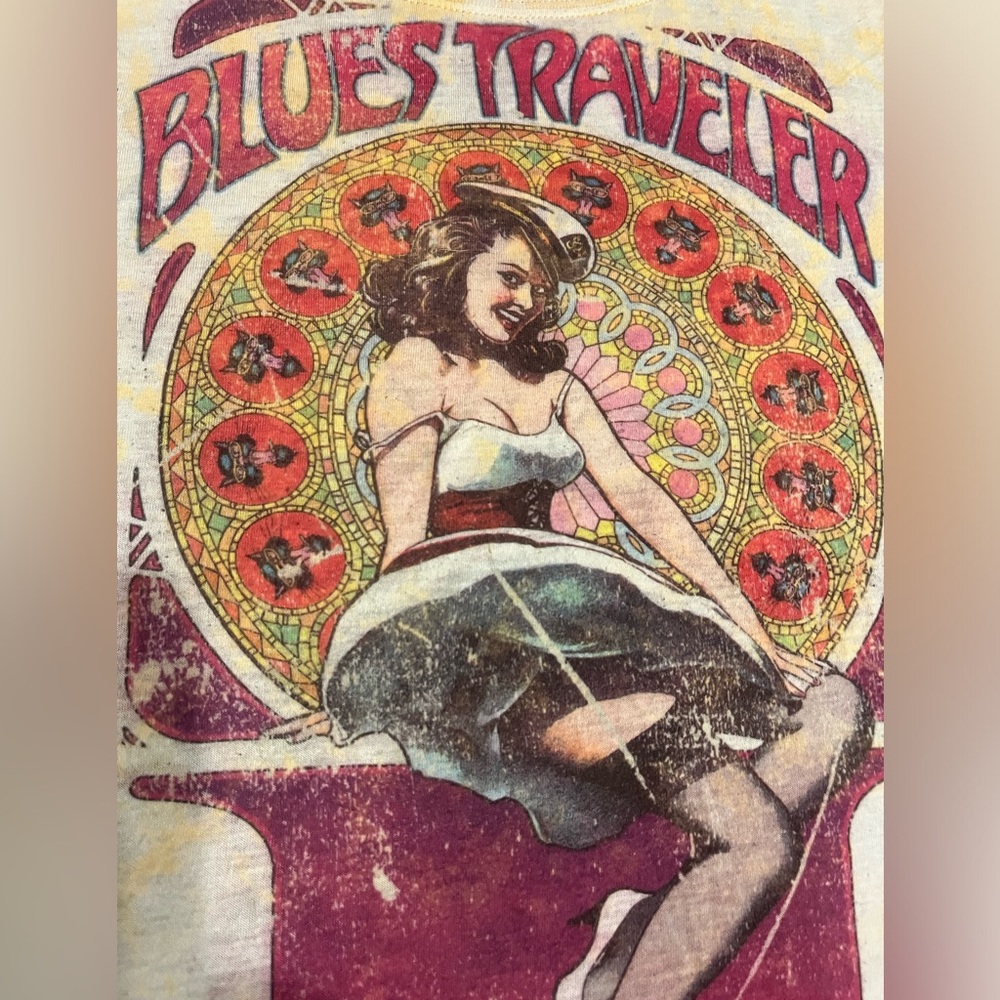 RARE Blues Traveler T- Shirt